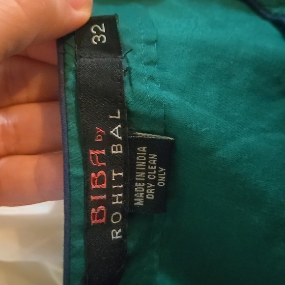 Biba by Rohit Bal Indian Anarkali Maxi Dress with Scarf - Picture 9 of 12